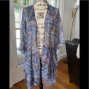 Abercrombie and finch cover-up blue one size